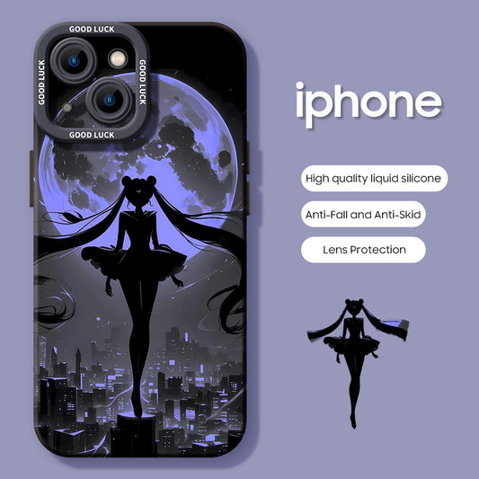 iPhone beads series | Sailor Moon Liquid Silicone Phone Case