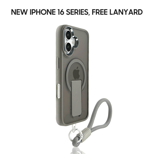 iPhone Lanyard Series | Folding Stand Phone Case, Supports Magsafe