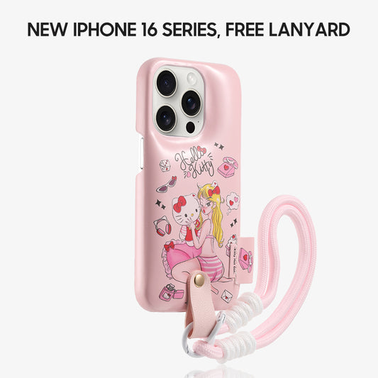 iPhone Lanyard Series | Thickened Anti-Fall Design Cartoon Phone Case