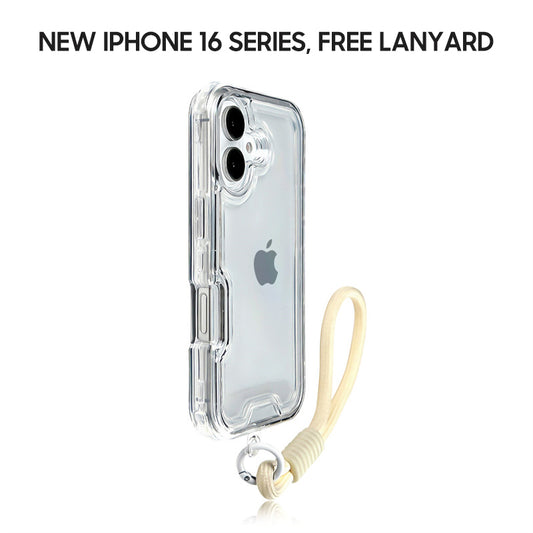 iPhone Lanyard Series | Gradient Design Silicone Phone Case