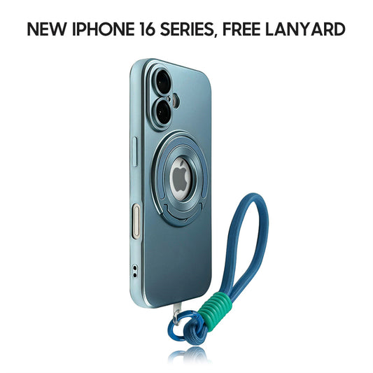 iPhone Lanyard Series | MagSafe Bracket Frosted Phone Case