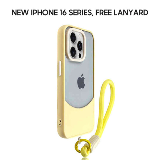 iPhone Lanyard Series | Liquid Silicone Simple Phone Case