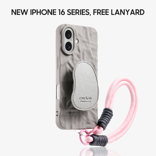 iPhone Lanyard Series | Phone Holder Designt Liquid Silicone Phone Case