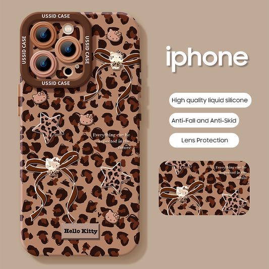 iPhone beads series | Hello Kitty Liquid Silicone Phone Case