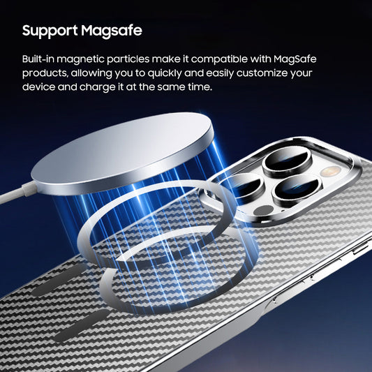 iPhone MagSafe Series | Carbon Fiber Phone Case