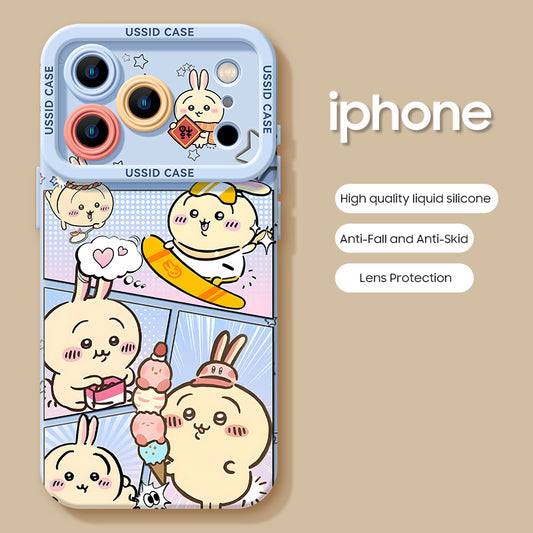 iPhone beads series | Chiikawa Liquid Silicone Phone Case