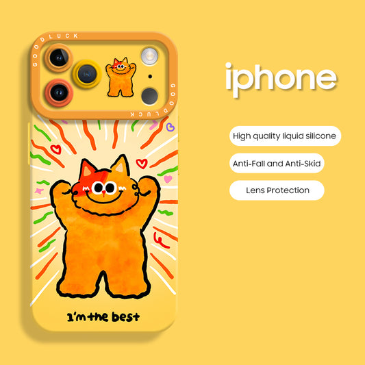 iPhone beads series | Cute Liquid Silicone Phone Case