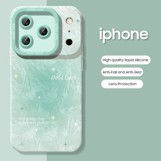 iPhone beads series | Blending Gradient Liquid Silicone Phone Case