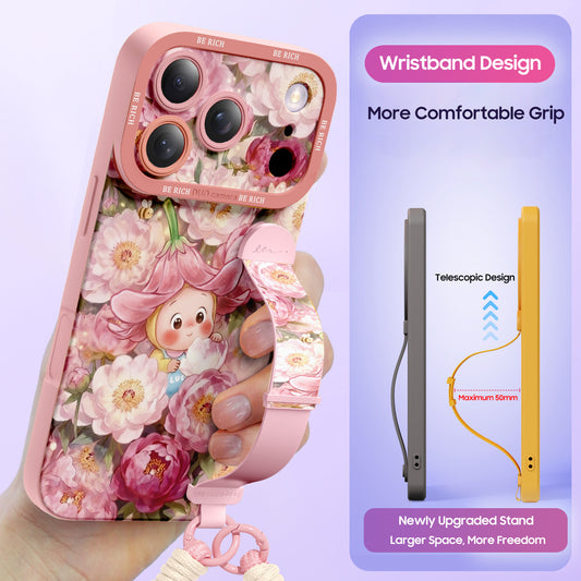 iPhone Wristband Series | "Twinkle Twinkle" Liquid Silicone Phone Case