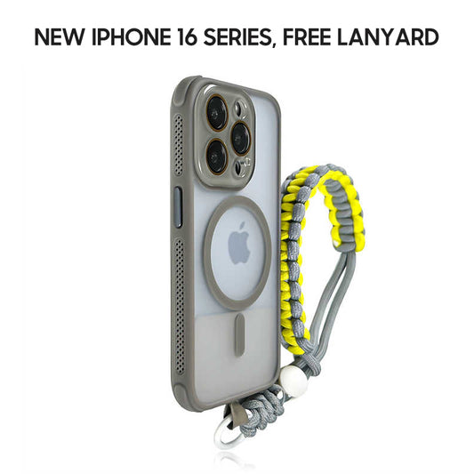 iPhone Lanyard Series | Magsafe Magnetic Phone Case with Heat Dissipation Frame Design