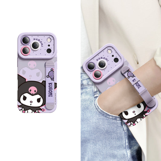 iPhone Wristband Series | Sanrio Co-Branded Liquid Silicone Phone Case
