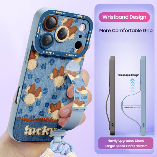 iPhone Wristband Series | "Disney" Liquid Silicone Phone Case