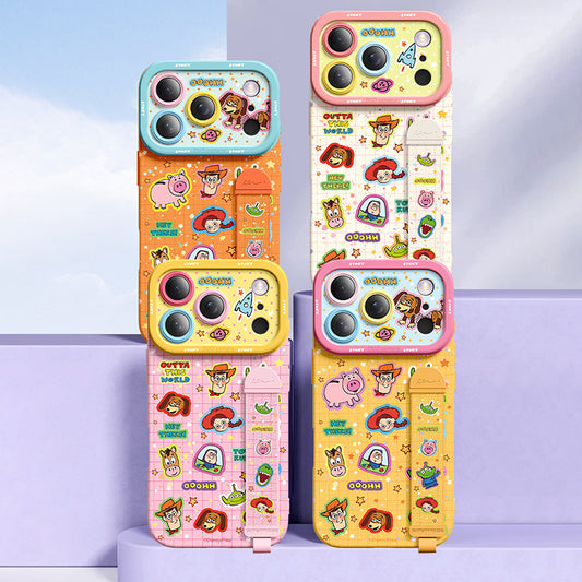 iPhone Wristband Series | "Toy Story" Liquid Silicone Phone Case