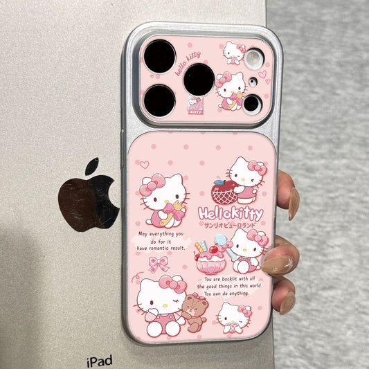 iPhone beads series | Hello Kitty Liquid Silicone Phone Case