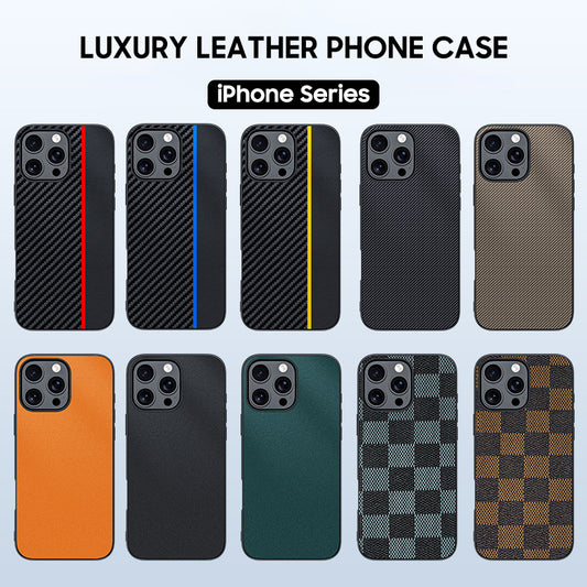 iPhone Series | Luxury Leather Phone Case