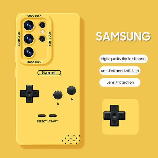 Samsung Series | Retro Game Console Design Liquid Silicone Phone Case