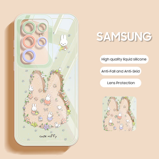 Samsung Series | "Cute Animal" Transparent Phone Case
