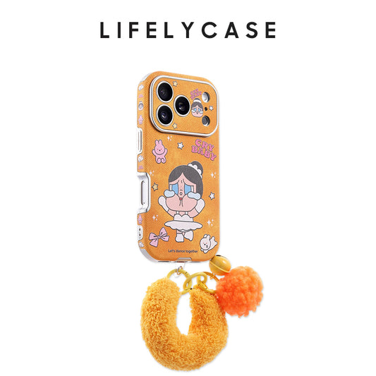 iPhone Lanyard Series | Cartoon Phone Case with a Keychain