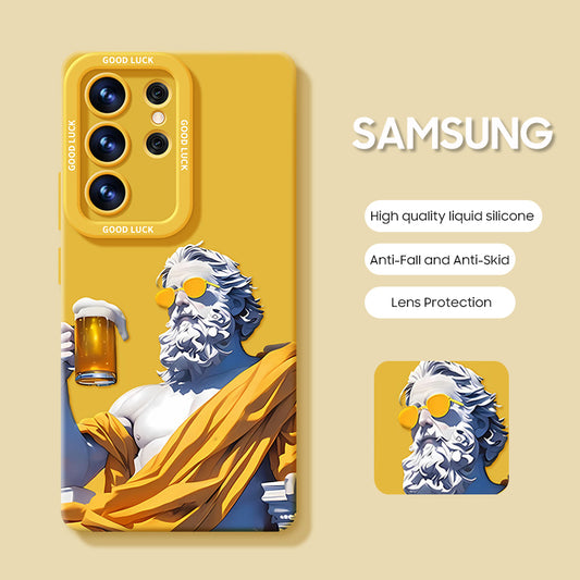 Samsung Series | Abstract and Whimsical Sculptures Liquid Silicone Phone Case
