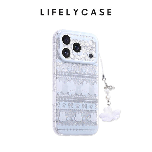 iPhone Lanyard Series | Cartoon Phone Case with a Keychain