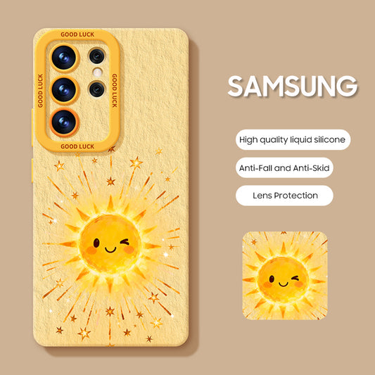 Samsung Series | "Fresh Summer Vibes" Liquid Silicone Phone Case