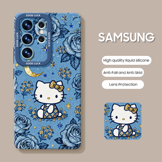 Samsung Series | "Hello Kitty" Liquid Silicone Phone Case