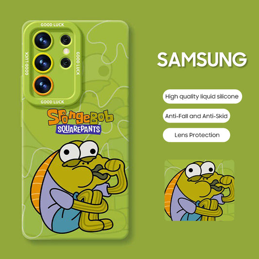 Samsung Series | "Bikini Bottom Buddies" Liquid Silicone Phone Case