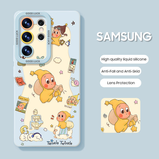 Samsung Series | "Twinkle Twinkle" Liquid Silicone Phone Case
