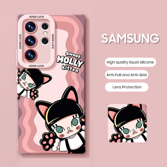 Samsung Series | Baby Molly Liquid Silicone Phone Case