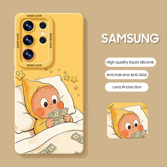 Samsung Series | "Twinkle Twinkle" Liquid Silicone Phone Case