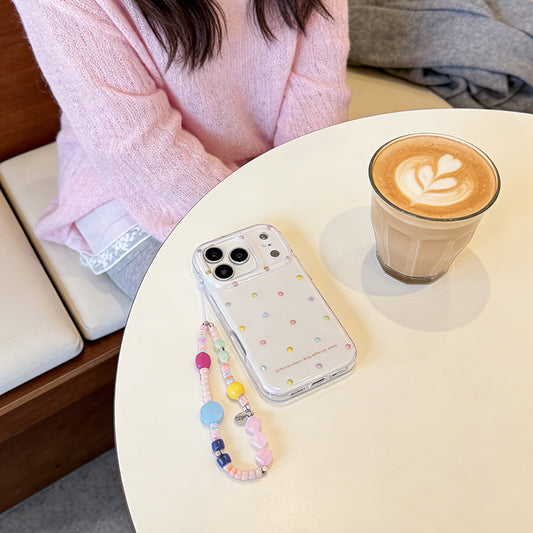 iPhone Lanyard Series | Cartoon Phone Case with a Keychain