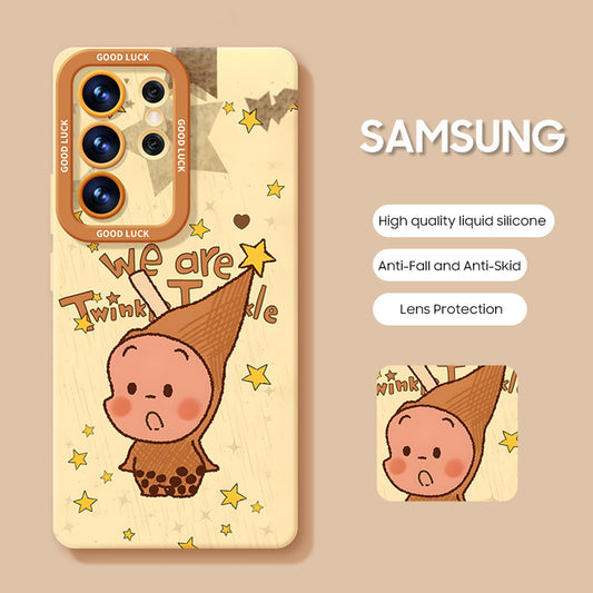 Samsung Series | "Twinkle Twinkle" Liquid Silicone Phone Case