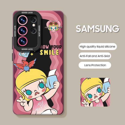 Samsung Series | Baby Molly Liquid Silicone Phone Case