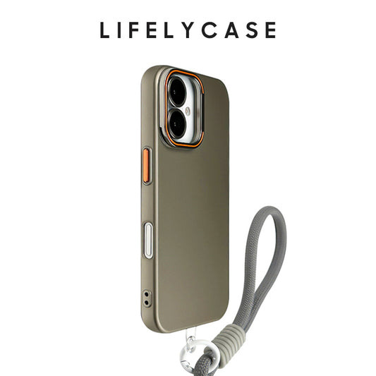 iPhone Lanyard Series | Gilded Lens Frosted Phone Case