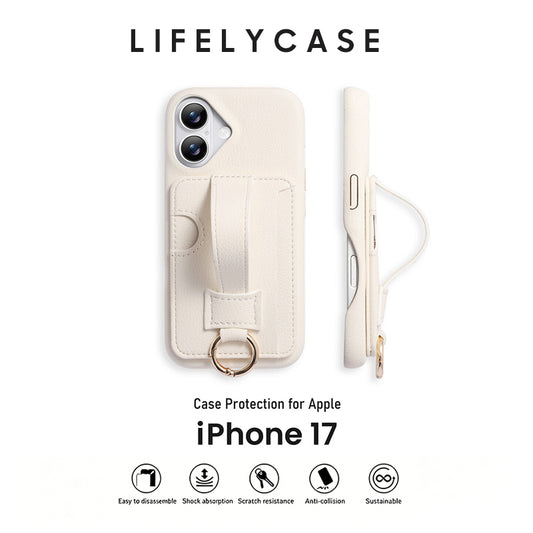 iPhone Lanyard Series | Card Holder Wristband Stand Phone Case
