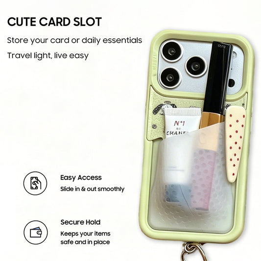 iPhone Series | Built-in Storage Phone Case-Y2K Style