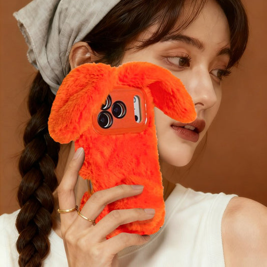 iPhone Series | Lop-Eared Rabbit Plush Phone Case