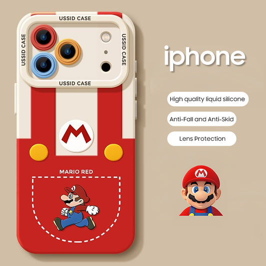 iPhone beads series | Super Mario Liquid Silicone Phone Case