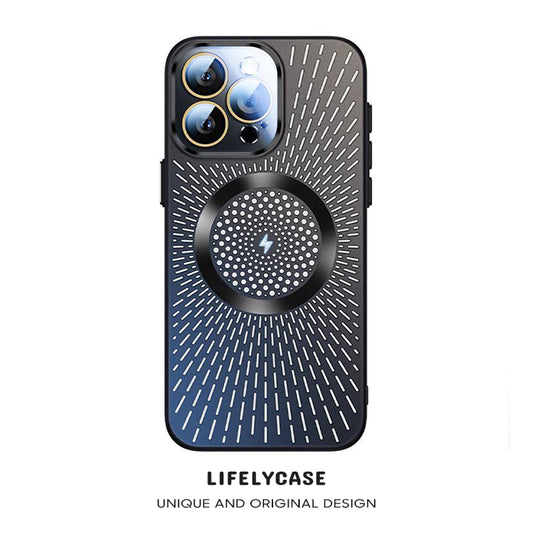 iPhone MagSafe Series | Breathable Cooling Mesh Mobile Phone Case