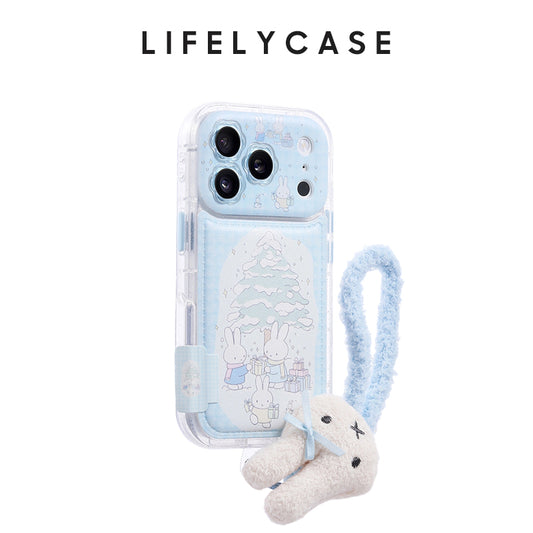 iPhone Lanyard Series | Cartoon Phone Case with a Keychain
