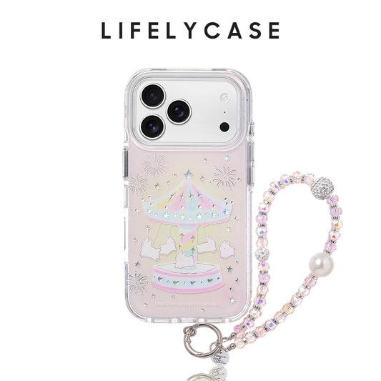 iPhone Lanyard Series | Cartoon Phone Case with a Keychain
