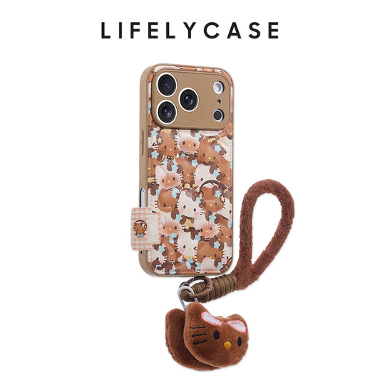 iPhone Lanyard Series | Cartoon Phone Case with a Keychain