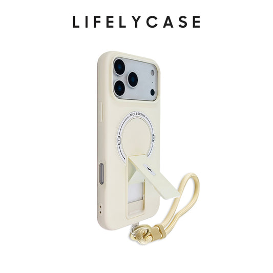 iPhone Lanyard Series | Concealed Foldable Stand MagSafe Phone Case