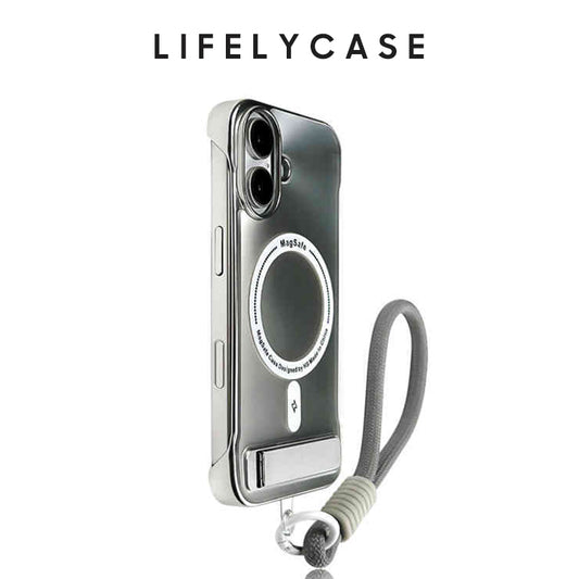 iPhone Lanyard Series | Metal Frosted Phone Case, Supports MagSafe