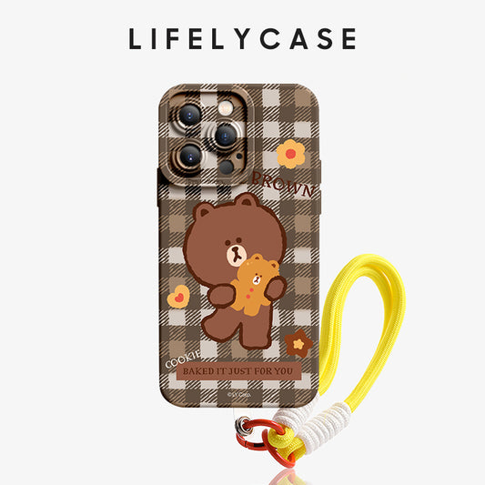 iPhone Lanyard Series | LINE FRIENDS Co-Branded Cartoon Phone Case
