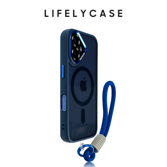 iPhone Lanyard Series | Matte MagSafe Magnetic Phone Case