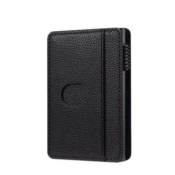 Magnetic Flip Wallet – Slim Leather-Look Card Holder