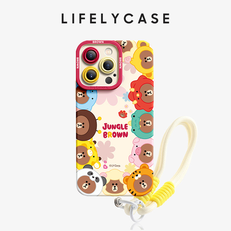 CASETiFY LINE FRIENDS iPhoneケース17pro iPhone Lanyard Series | LINE FRIENDS Co-Branded Cartoon Phone Case