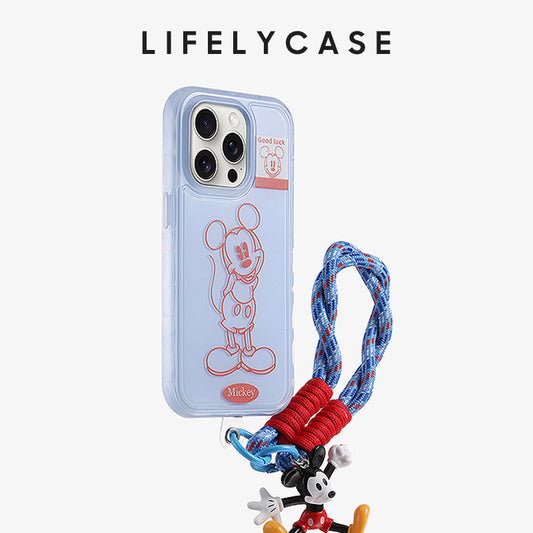 iPhone Lanyard Series | Cute Cartoon Series Phone Case