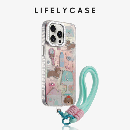 iPhone Lanyard Series | Cute Cartoon Series Phone Case